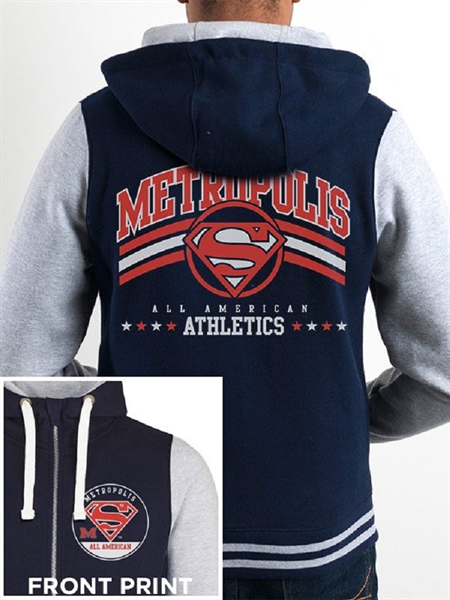 DC Comics - Metropolis Athletics, Kapuzenjacke