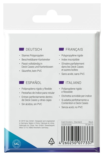Ultimate Guard - Standard Size Card Dividers