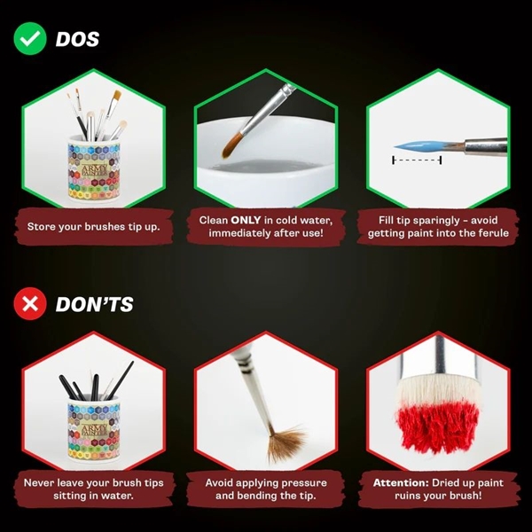 Wargamer - Drybrush Pinsel Gr.S