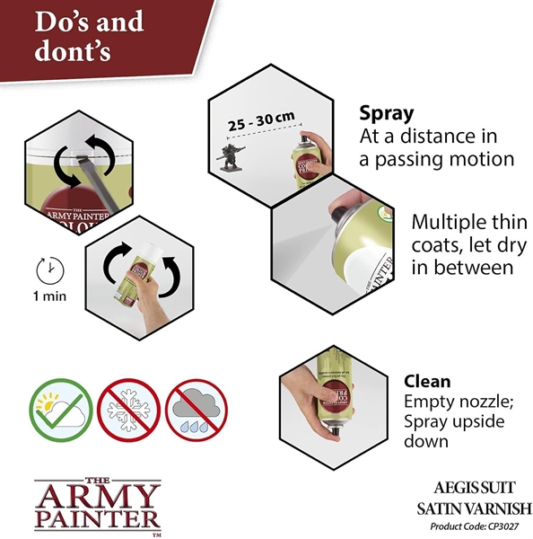 The Army Painter - Satin Varnish