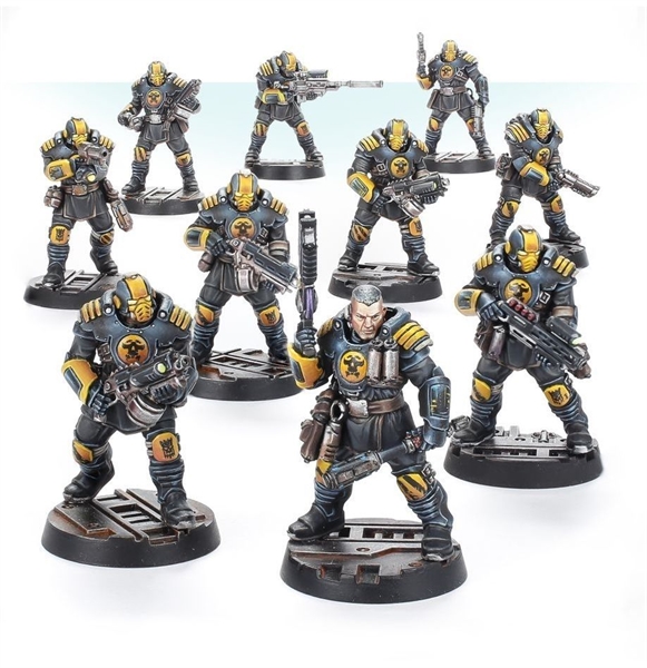 Warhammer Necromunda - Palanite Enforcers