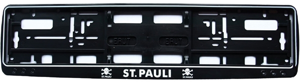FC St. Pauli - Logo, Nummernschildhalter