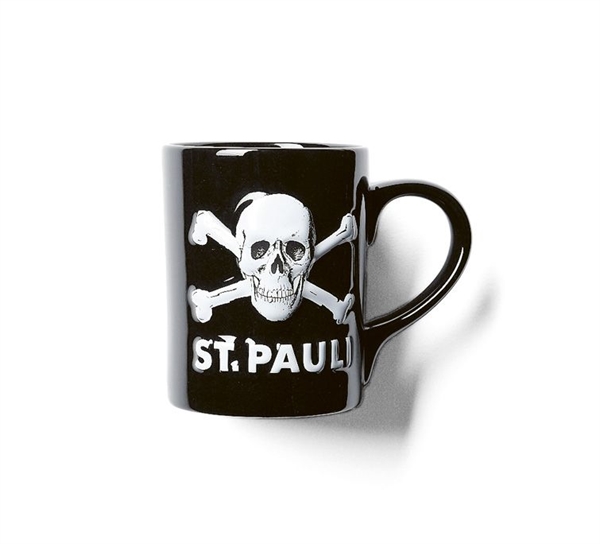 FC St. Pauli - Totenkopf 3D, Kaffeebecher
