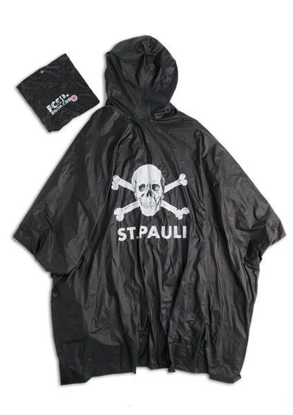 FC St. Pauli - Totenkopf, Regenponcho