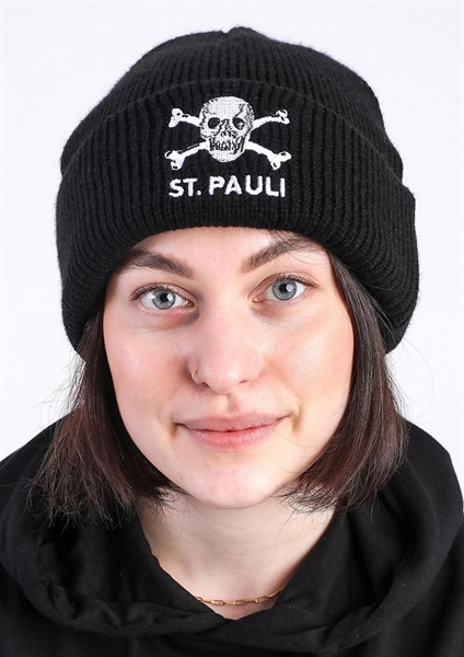 FC St. Pauli - Totenkopf, Strickm�tze Beanie