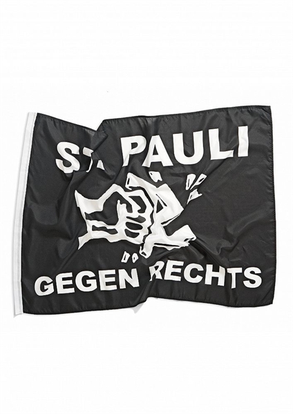 FC St. Pauli - Gegen Rechts, Fahne