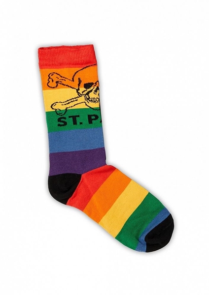 FC St. Pauli - Regenbogen Streifen, Socken