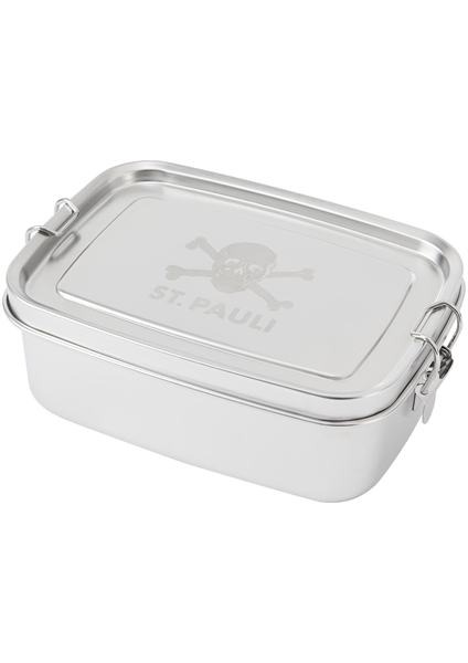 FC St. Pauli - Totenkopf, Lunchbox Edelstahl
