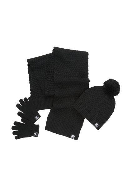 FC St. Pauli - Totenkopf, Kinder M�tze-Schal-Handschuheset