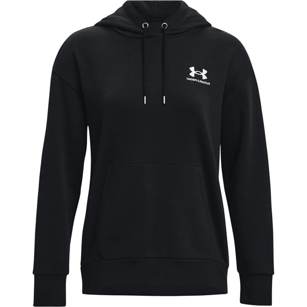 UnderArmour - Essential Fleece Hoodie-BLK,Pullover