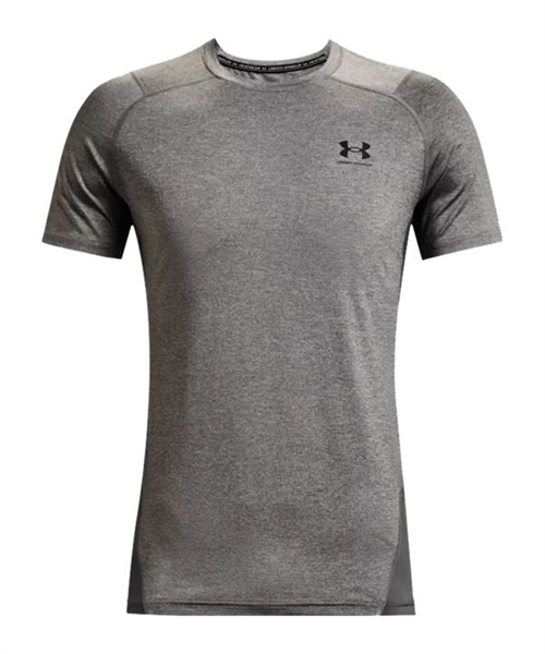 UnderArmour - NOS UA HG Armour Comp SS-BLK,T-Shirt