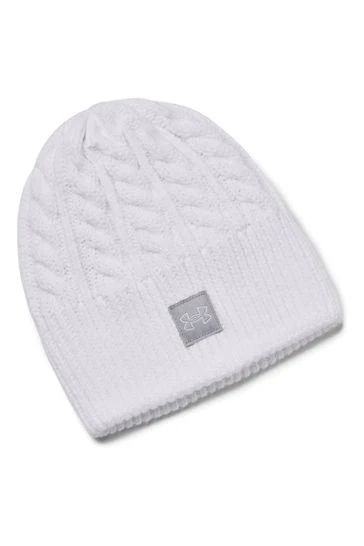 UnderArmour - Halftime Cable Knit, Damen M�tze