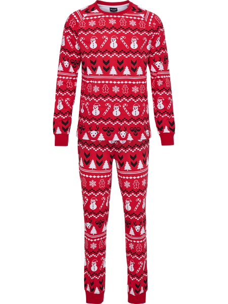 HUMMEL - Christmas Pyjama Kids, Oberteil & Hose