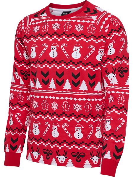 HUMMEL - Christmas Pyjama Kids, Oberteil & Hose