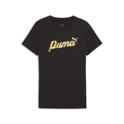 PUMA - ESS+ SCRIPT Metallic Tee G, T-Shirt