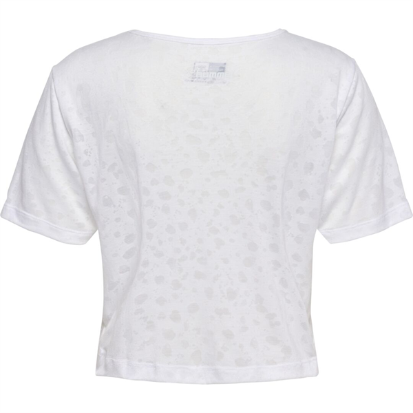 Hummel -Hmlmt Iris Burnout Crop T-Shirt