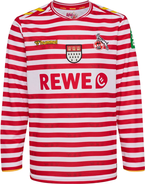 Hummel - 1. FC K�ln Karneval 25/26 Jersey L/S Kids,Trikot