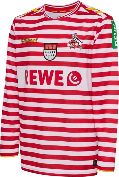 Hummel - 1. FC K�ln Karneval 25/26 Jersey L/S Kids,Trikot