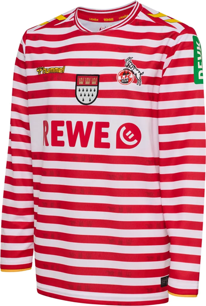 Hummel - 1. FC K�ln Karneval 25/26 Jersey L/S Kids,Trikot