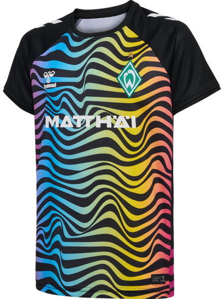 HUMMEL - WER 24/25 GK JERSEY Kids S/S, Torwarttrikot