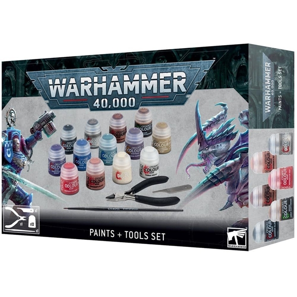 Warhammer 40 K - Farben + Werkzeugset