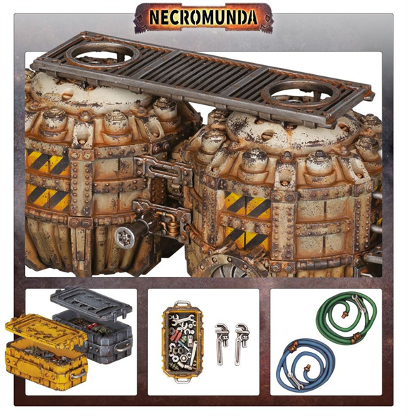 Warhammer Necromunda - Terrain