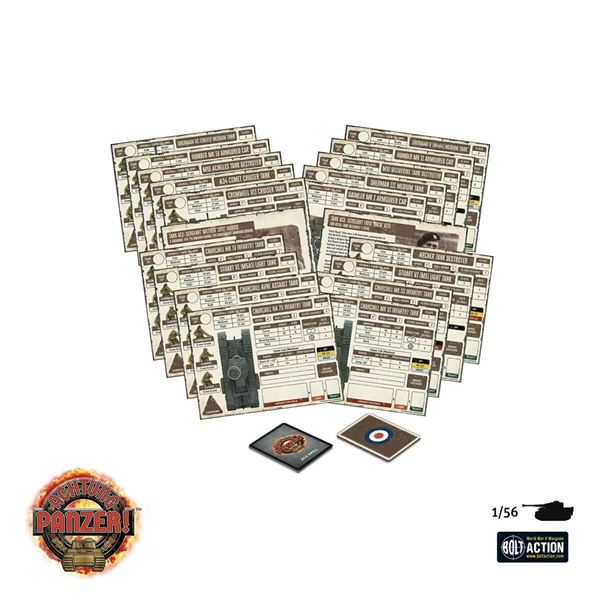 Achtung Panzer! Card Bundle: British