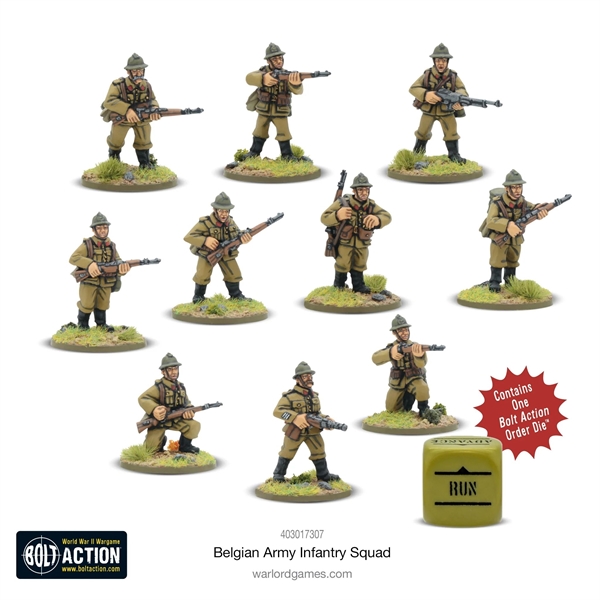 Bolt Action WW2 - Belgian Army