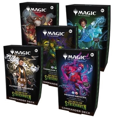 MTG - Secrets of Strixhaven, Commander Deck Set