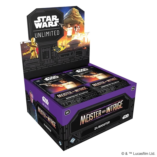 Star Wars: Unlimited - Meister der Intrige Display