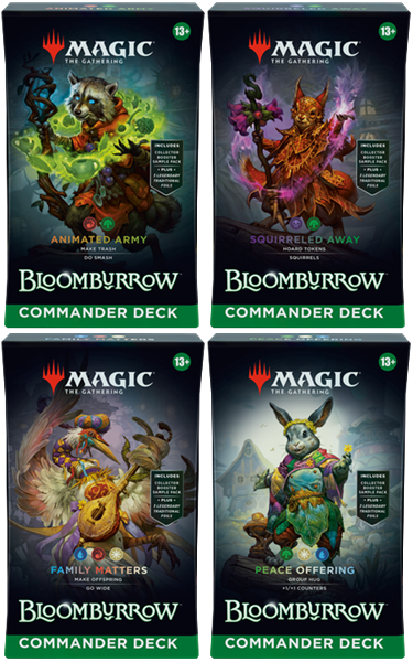 MTG - Bloomburrow, Commander Deck Display