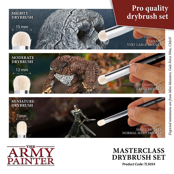 The Army Painter - Masterclass: Drybrush Pinselset
