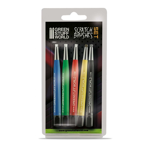 Green Stuff World - Scratching Pinselset