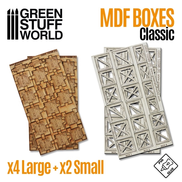 Green Stuff World - MDF Boxes Classic