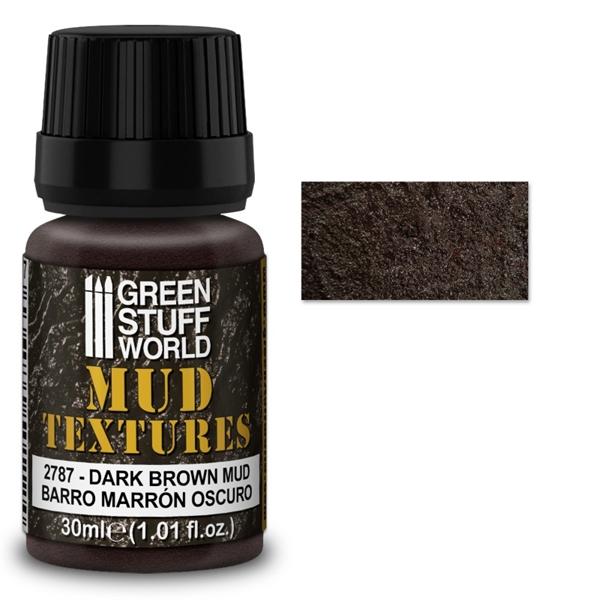 Green Stuff World -Texture, Dark Brown Mud
