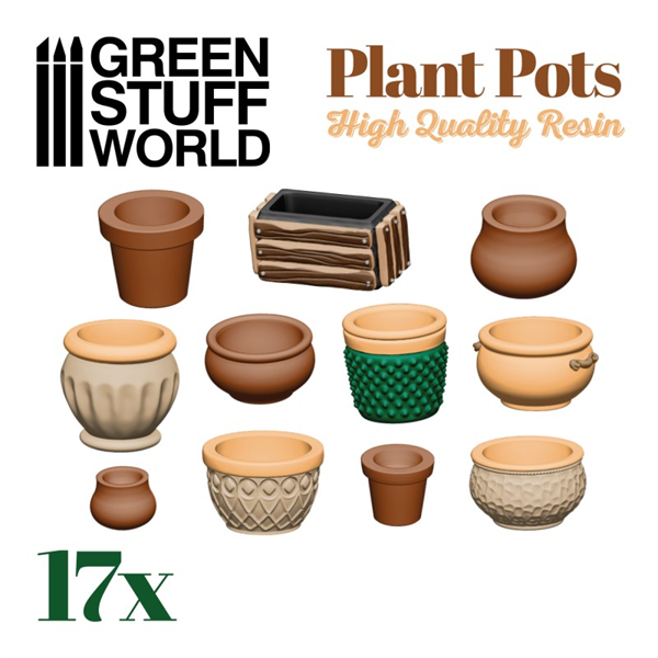 Green Stuff World - Resin Pflanzent�pfe