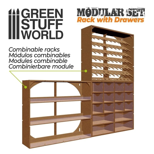 Green Stuff World - Modulares MDF Regal