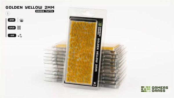 Gamers Grass - Tufts Golden Yellow (2mm)