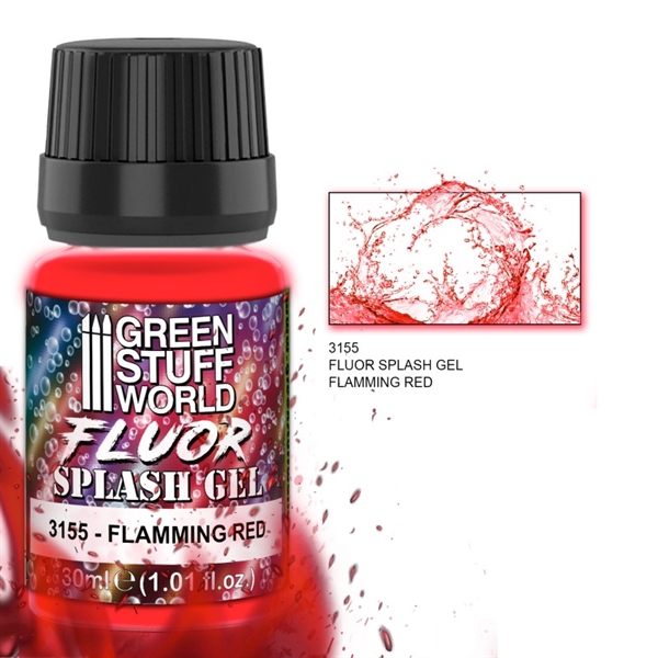 Green Stuff World - Splash Gel, Flaming Red