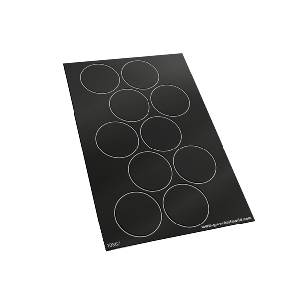 Green Stuff World - Magnetfolienaufkleber Rund