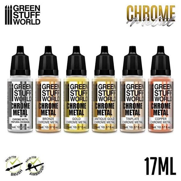 Green Stuff World - Chrome Farbset