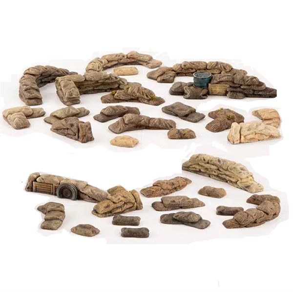 Gamers Grass - Basing Bits, Sandbag Barricades