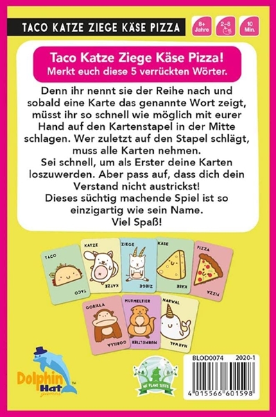 Blue Orange - Taco Katze Ziege K�se Pizza