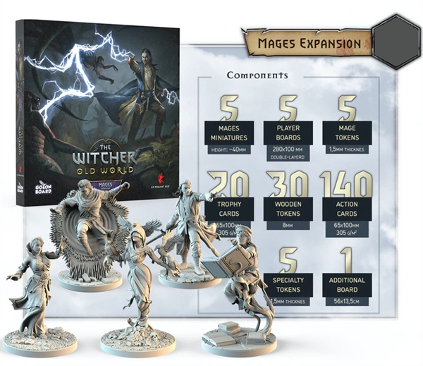 Rebel - The Witcher: Old World, Mages