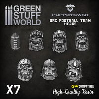 Puppetswar - Orc Football Team K�pfe