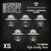 Puppetswar - Trench Troopers K�pfe