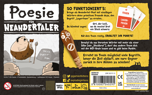 Oatmeal - Poesie f�r Neandertaler