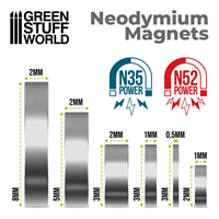 Green Stuff World - Neodym-Magnete 5x2mm