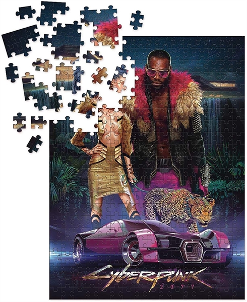 Cyberpunk 2077 Puzzle Neokitsch