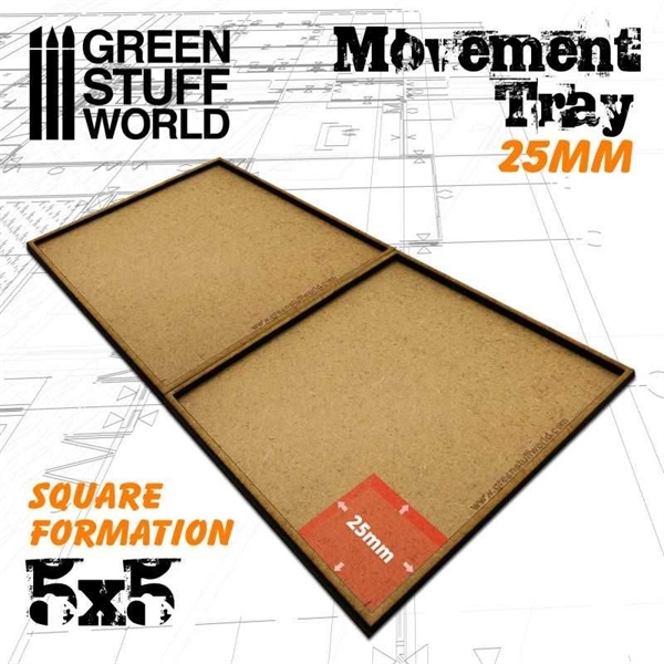 Green Stuff World - MDF Regimentsbases
